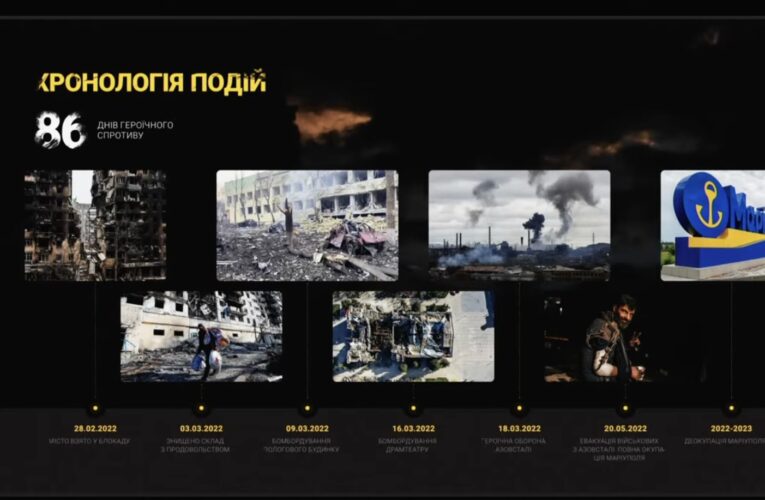 В Україні планують звільнити Маріуполь у 2023 році та відновити до 2040-го