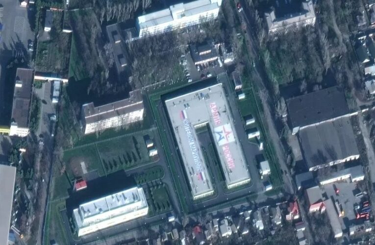 Опублікований супутниковий знімок шпиталю в Маріуполі, його будували військові РФ