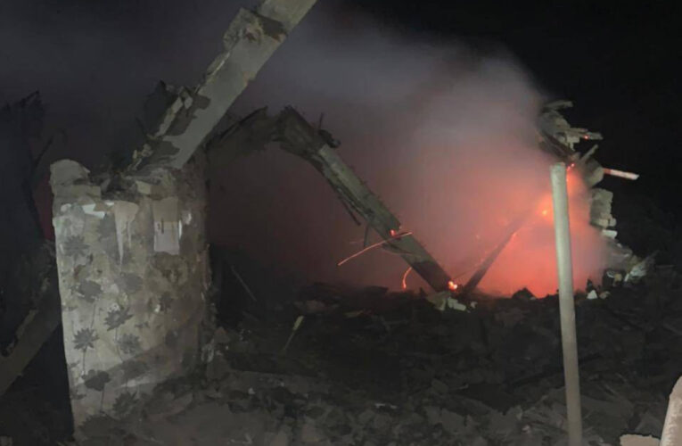 Вночі окупанти атакували дронами та ракетами села під Запоріжжям