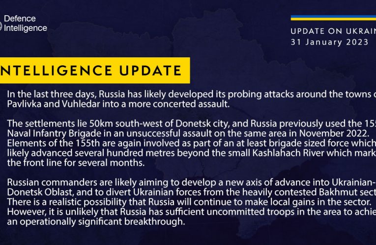 Армія РФ просунулась на кілька сотень метрів у районі Вугледару — Британська розвідка
