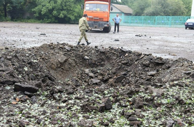 Окуповане місто Луганщини потрапило під обстріл