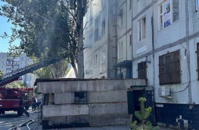 Українські військові атакували дроном керівників «поліції» Енергодару. Є поранені