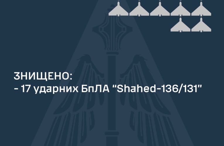 Росія запустила по Україні 22 дронів-камікадзе: скільки збила ППО
