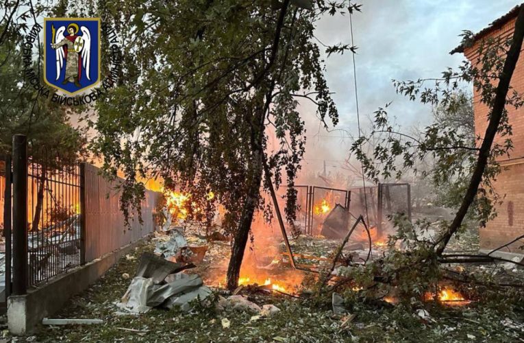 Вночі ЗС РФ атакували Київ та область, є руйнування, у Вишневому вдарили по заводу