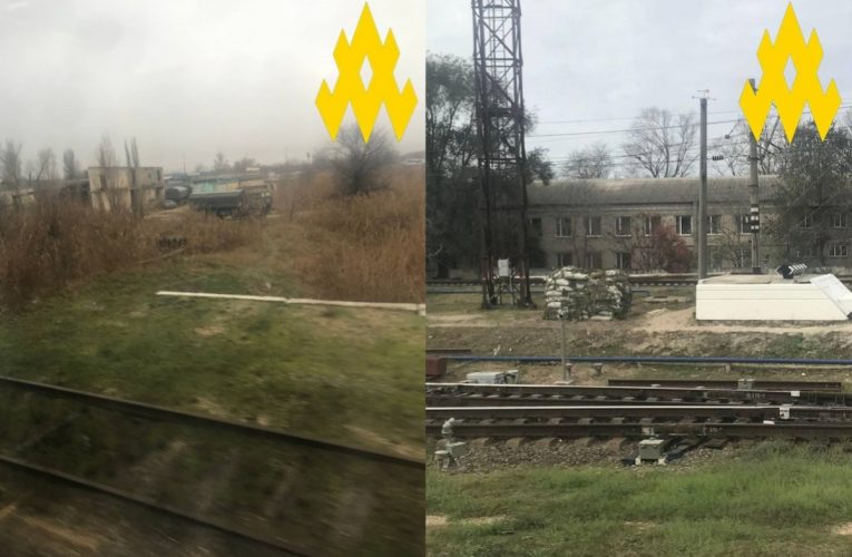 Кримські партизани виявили місце базування військової техніки окупантів у Джанкої