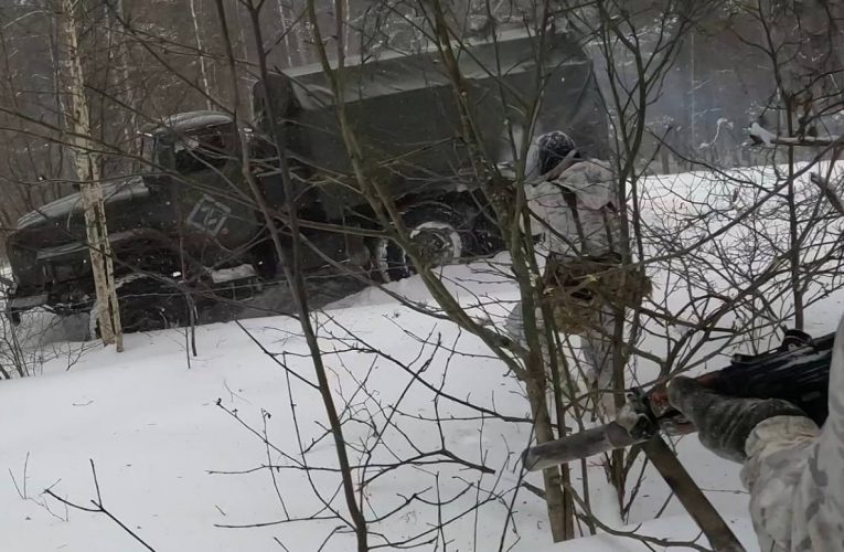 «РДК» атакував вантажівку з російськими військовими у Брянській області