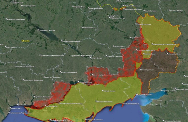 Як Словенія чи Ізраїль: Путін зажадав від України територію розміром із цілу країну — Bild