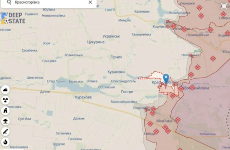 Війська РФ просунулися біля Красногорівки Донецької області — DeepState