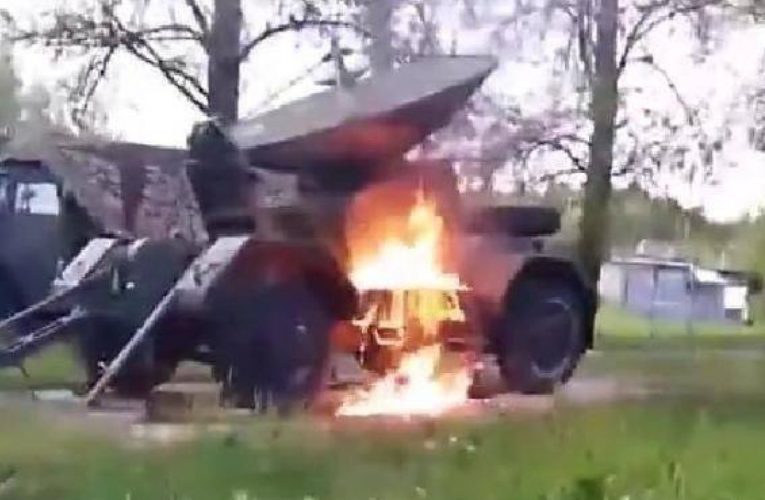 У Московській області партизани знищили станцію супутникового зв’язку: система ППО росіян ослаблена
