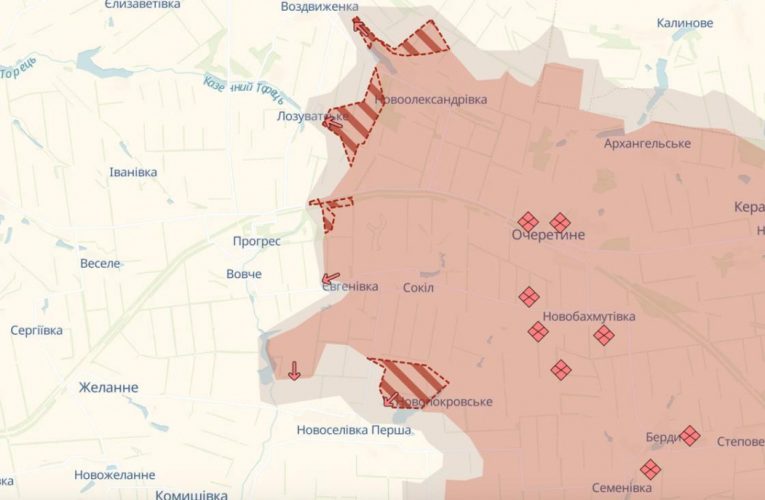Російські війська на 1 кілометр просунулися до важливої траси Покровськ — Костянтинівка на Донеччині