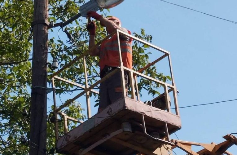 У Краматорську готуються запустити вуличне освітлення