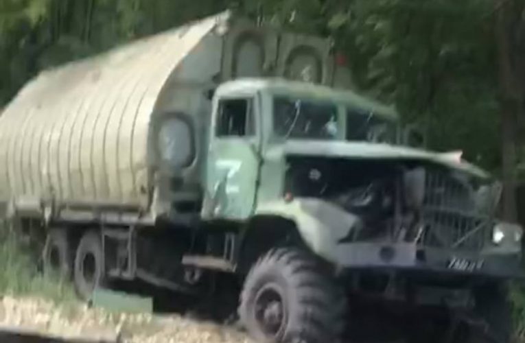 У Курській області РФ ЗСУ знищили ще одну колону російських військ та понтонну переправу