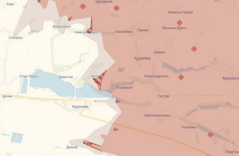 Російським військам вдалося просунутися в низці населених пунктів на сході України — DeepState