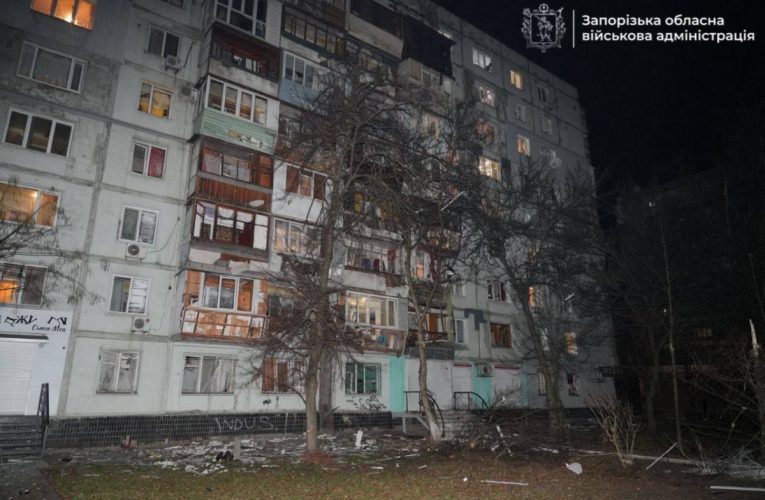 Російські дрони вдарили по житлових будинках у Запоріжжі та Харкові