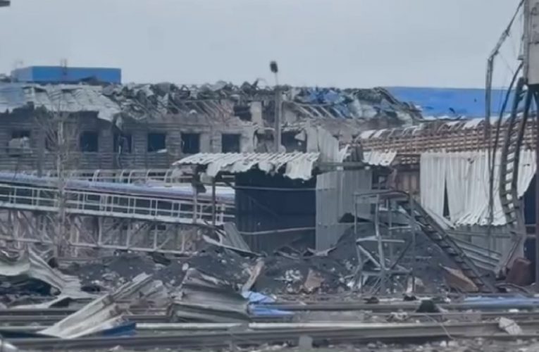 ЗСУ показали зруйновану шахту біля Удачного на Донеччині