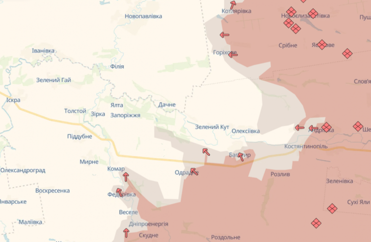 У ЗСУ відповіли, чи вдалося російській армії проникнути з Донецької у Дніпропетровську область